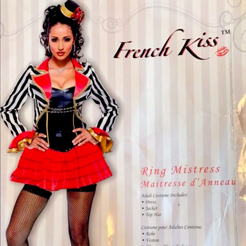 French Kiss Ring Mistress Halloween costume
